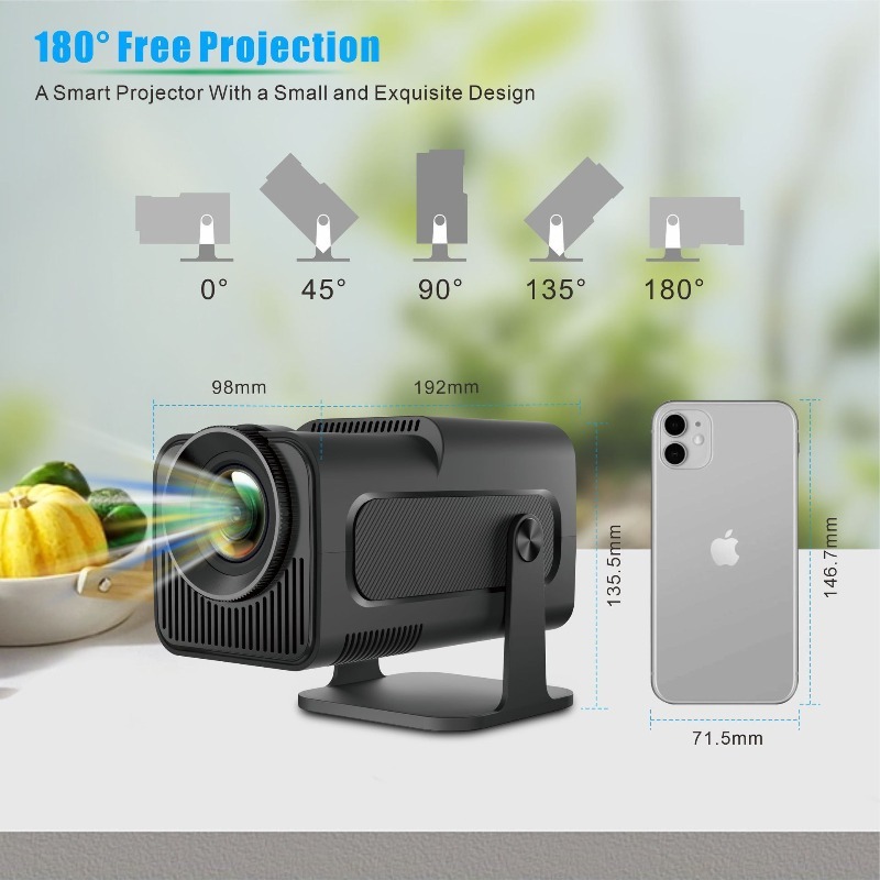 Home Cinema Mini - Projecteur portable original HY320mini, mini home