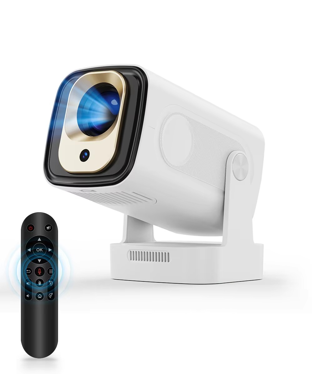 Home Cinema Blanc - Projecteur Magcubic HY310 blanc, résolution native