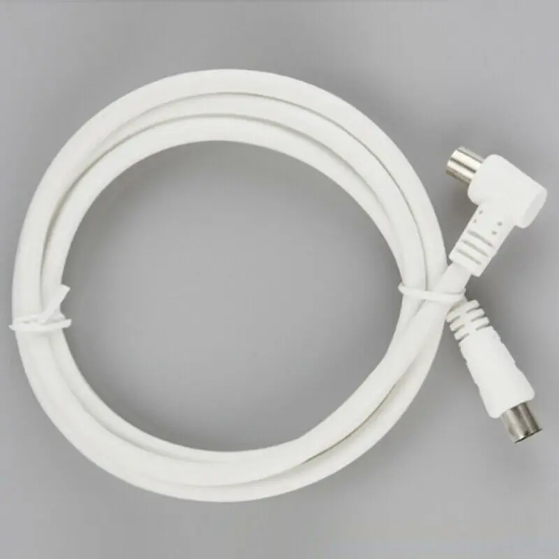 Home Cinema Blanc - Câble Coaxial RF mâle à mâle
