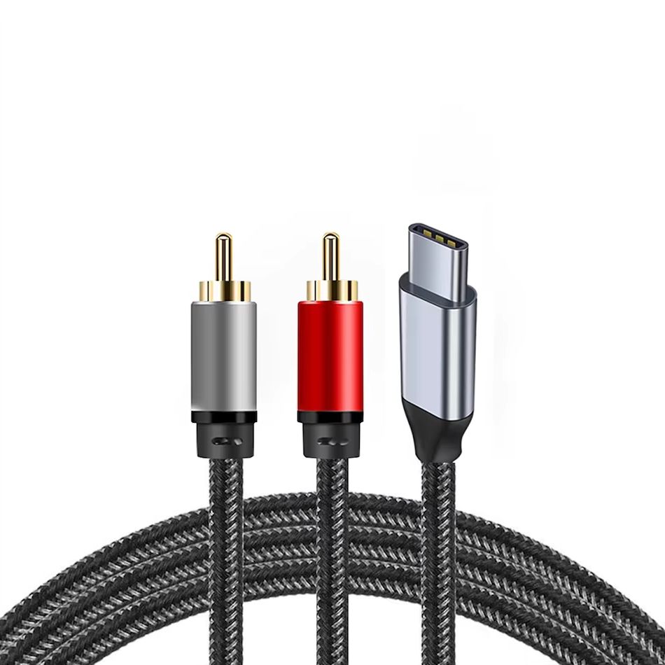 Xiaomi Home Cinema - Câble audio USB C vers 2