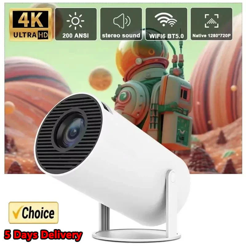 Home Cinema Mini - Nouveau projecteur 4K Android 11 Mini