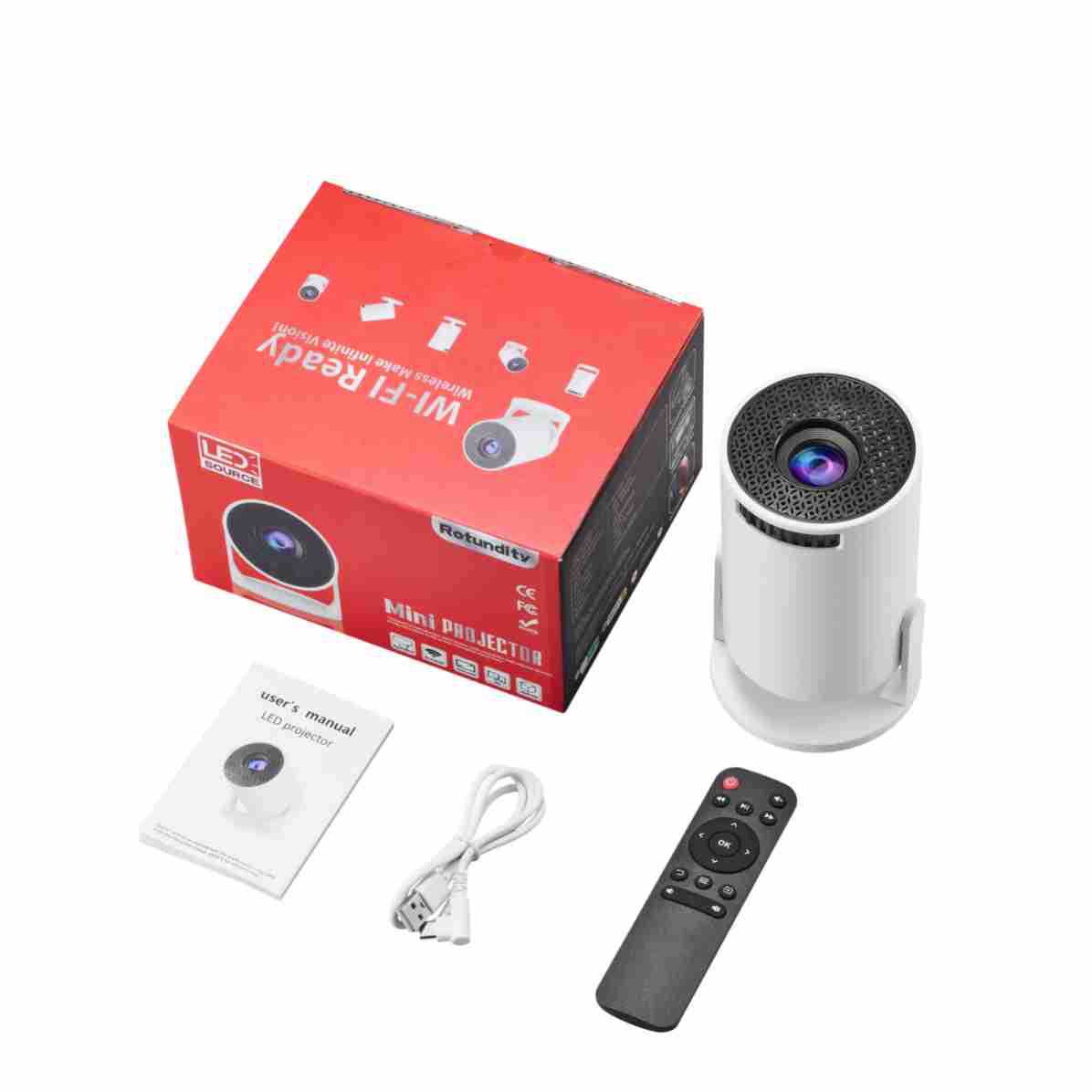 Home Cinema Mini - NOUVEAU Vidéoprojecteur intelligent mini Wifi HY300mini