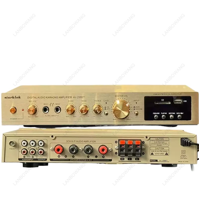 Home Cinema Bluetooth - Amplificateur audio Bluetooth haute puissance à