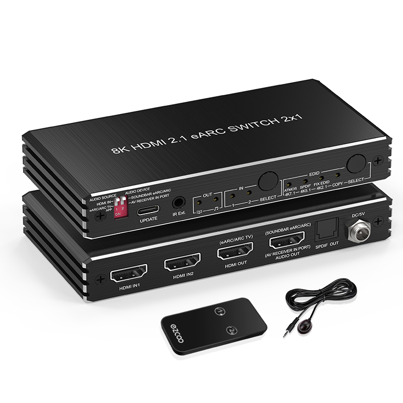Audio Home Cinema - Commutateur HDMI 8K60 avec extraction audio
