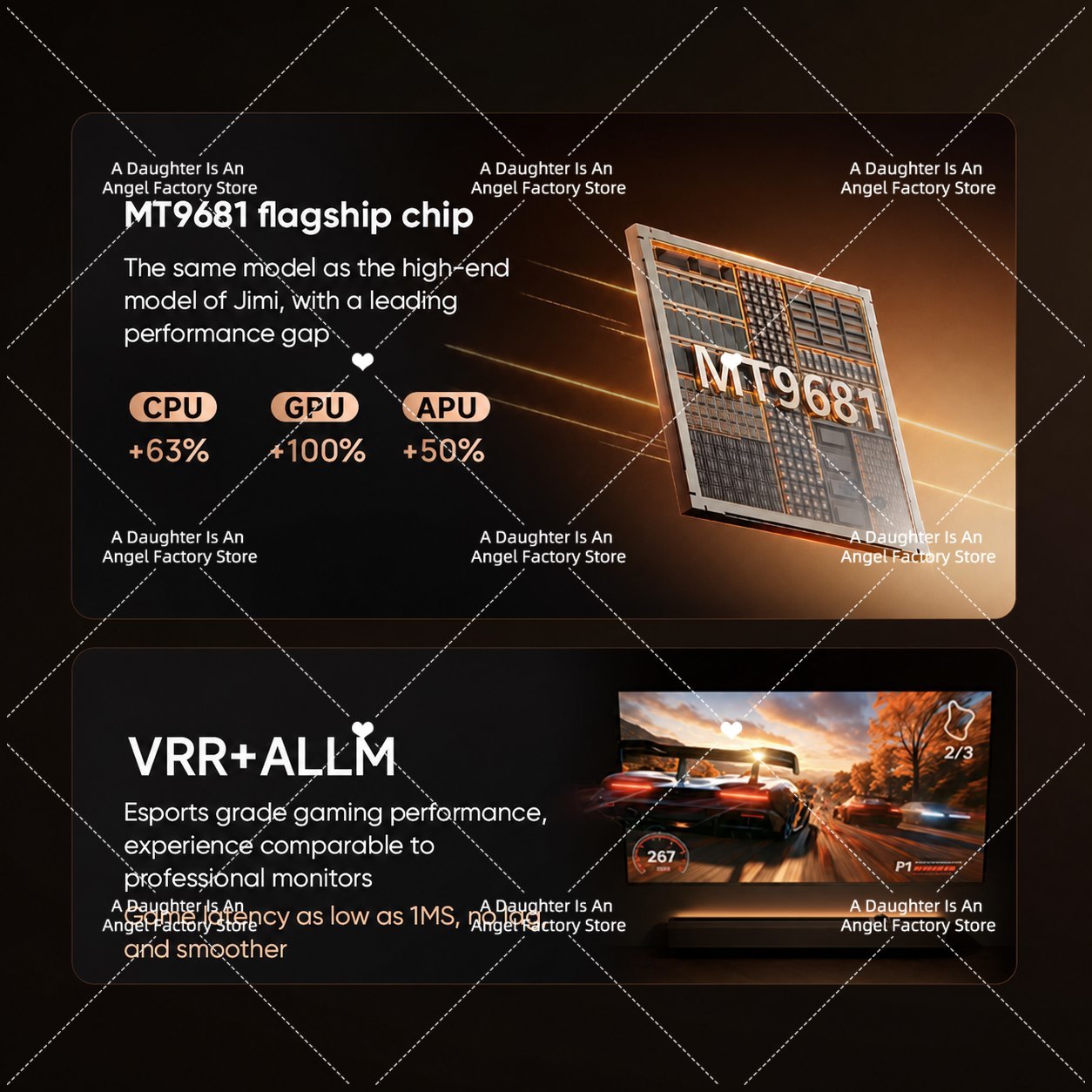 Zoom optique, audio Harman Kar - Home Cinema Xgimi avis et prix