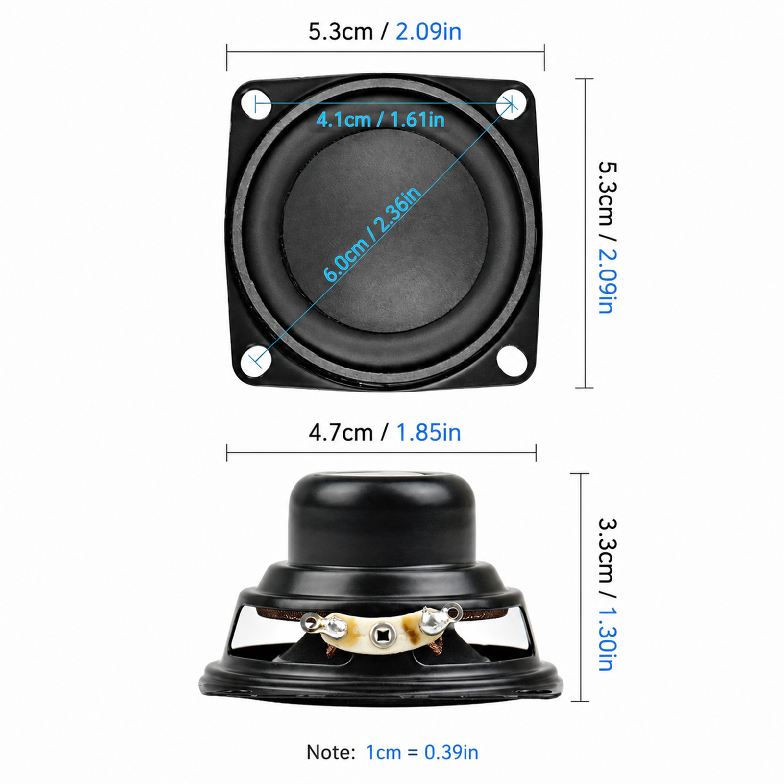 2 pièces 2 pouces Mini haut-pa - Home Cinema Mini avis et prix