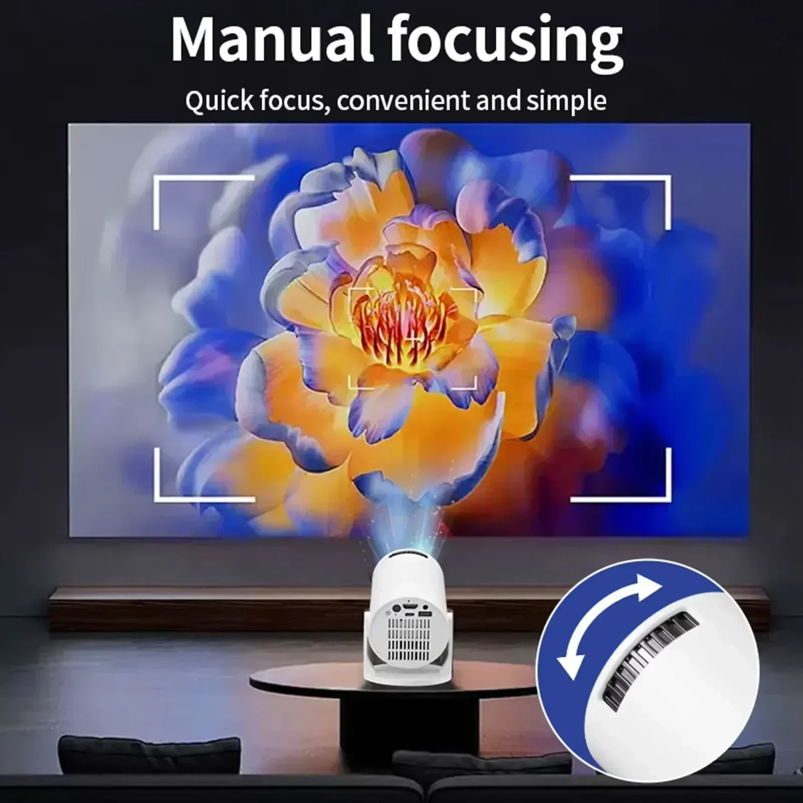 Nouveau projecteur intelligent - Home Cinema Mini avis et prix