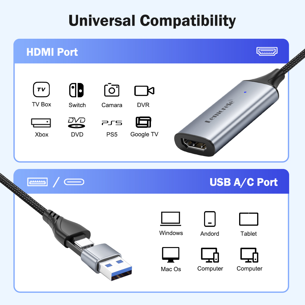 Lemorele – carte d'acquisition - Home Cinema Usb avis et prix