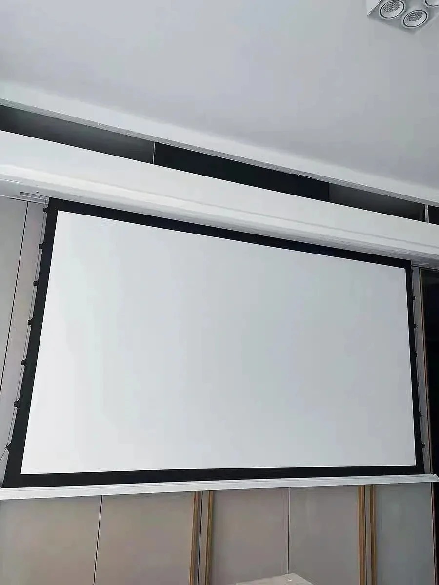 Écran de projection motorisé e - Home Cinema Blanc avis et prix