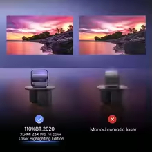 Projecteur laser tricolore XGI - Home Cinema Xgimi avis et prix