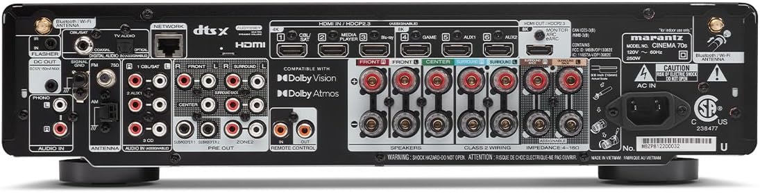 Récepteur Marantz Cinema 70S 7 - Home Cinema Bluetooth avis et prix