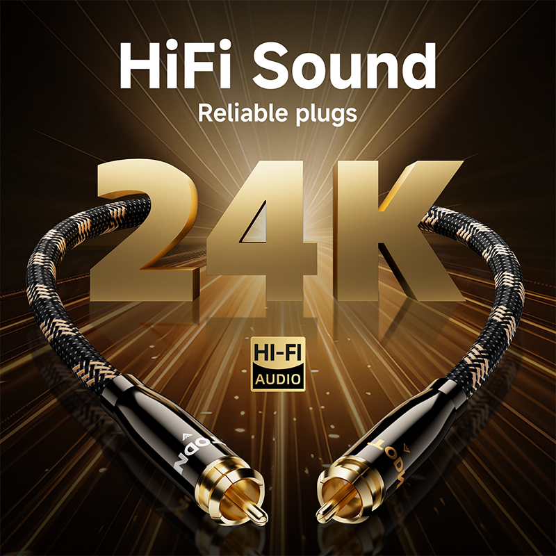 TODN – câble hi-fi stéréo 3.5m - Home Cinema Unit avis et prix