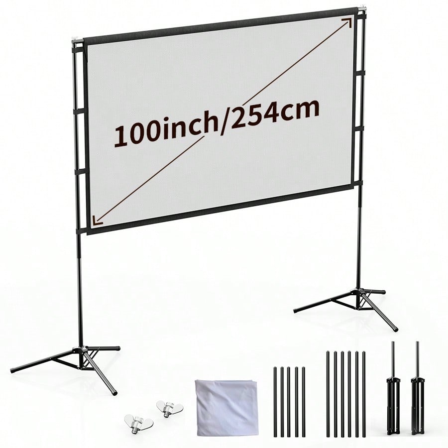 Écran de projection XBJ 100 po - Home Cinema Projector avis et prix