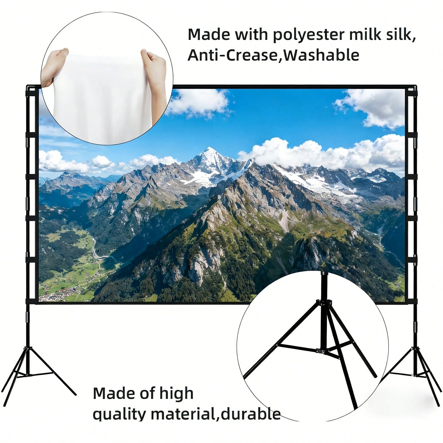 Écran de projection XBJ 100 po - Home Cinema Projector avis et prix