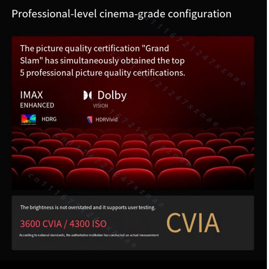 Projecteur laser PTZ tricolore - Home Cinema Xgimi avis et prix