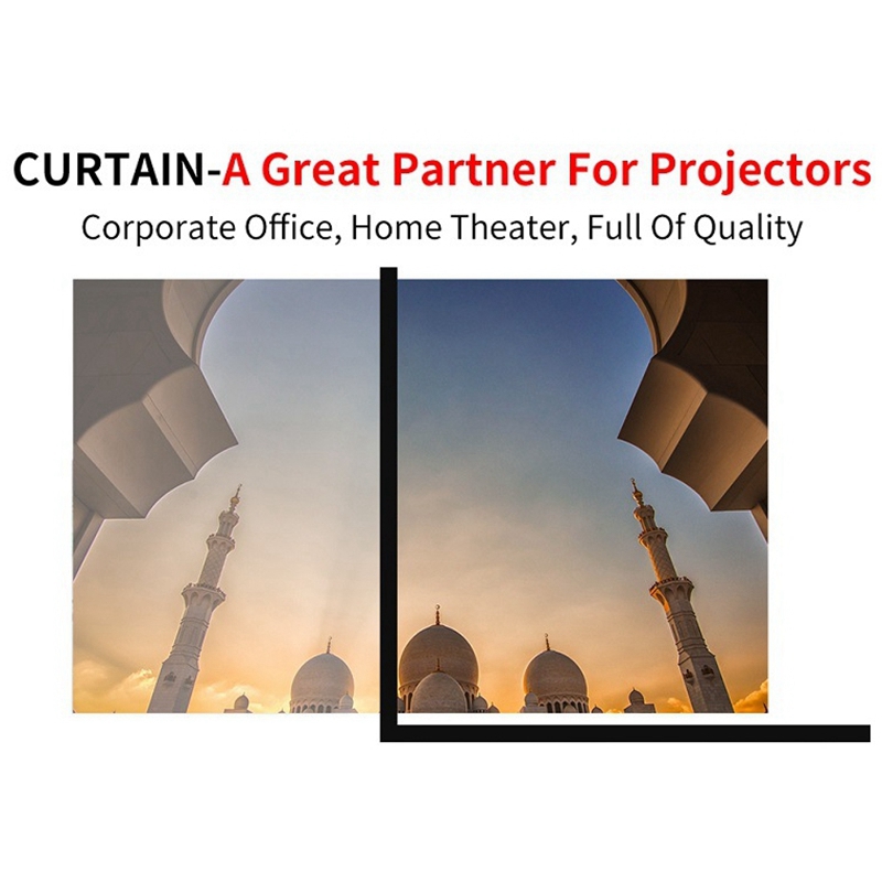 【A28T】 Écran de projecteur por - Home Cinema Blanc avis et prix