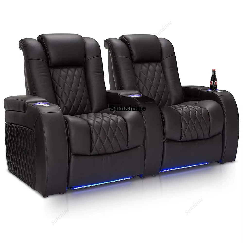 Canapé de cinéma électrique 3  - Home Cinema Interiors avis et prix