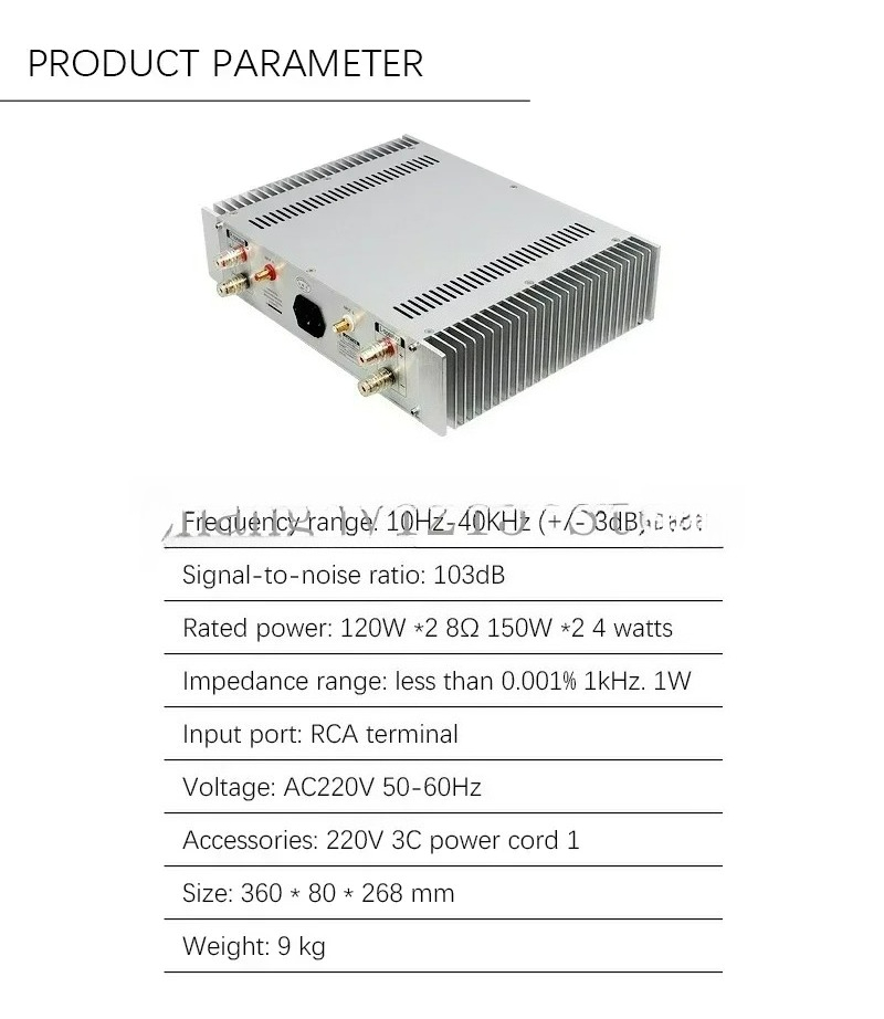 Amplificateur de puissance aud - Audio Home Cinema avis et prix