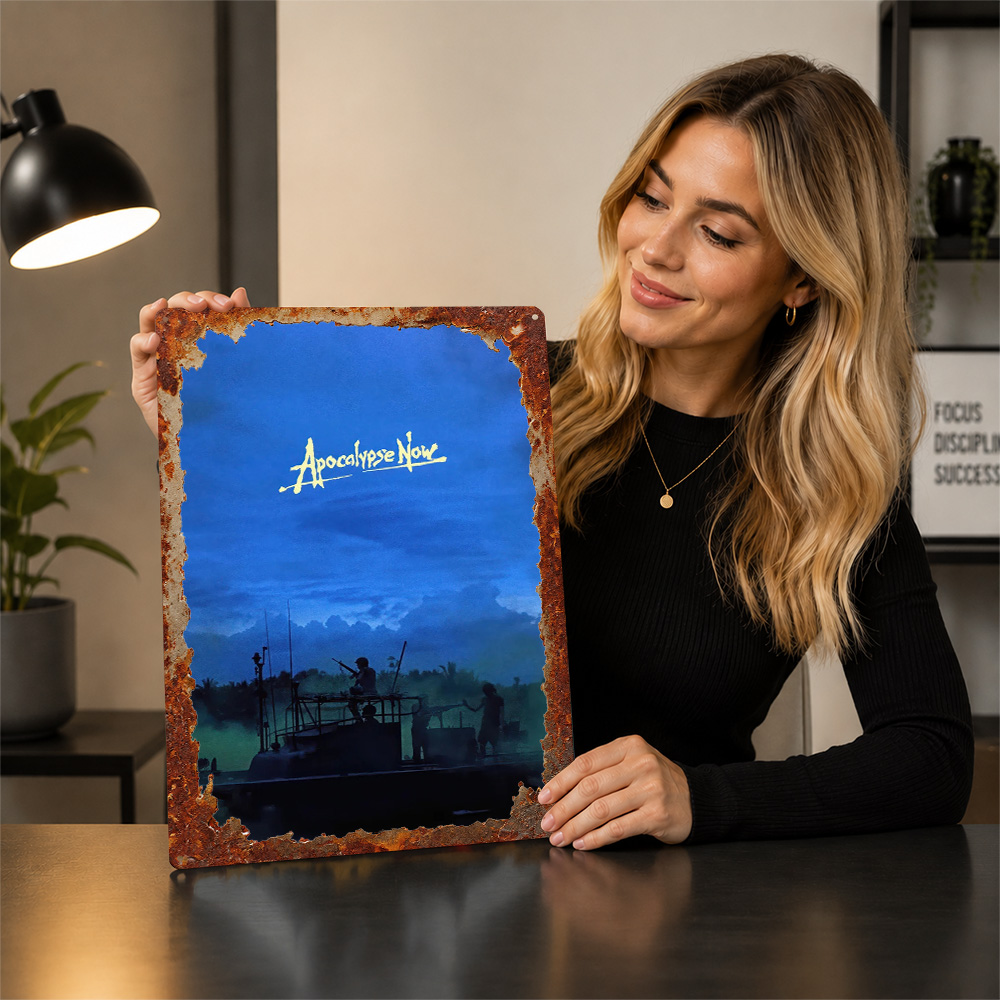 Affiche métallique du film Apo - Home Cinema Blanc avis et prix