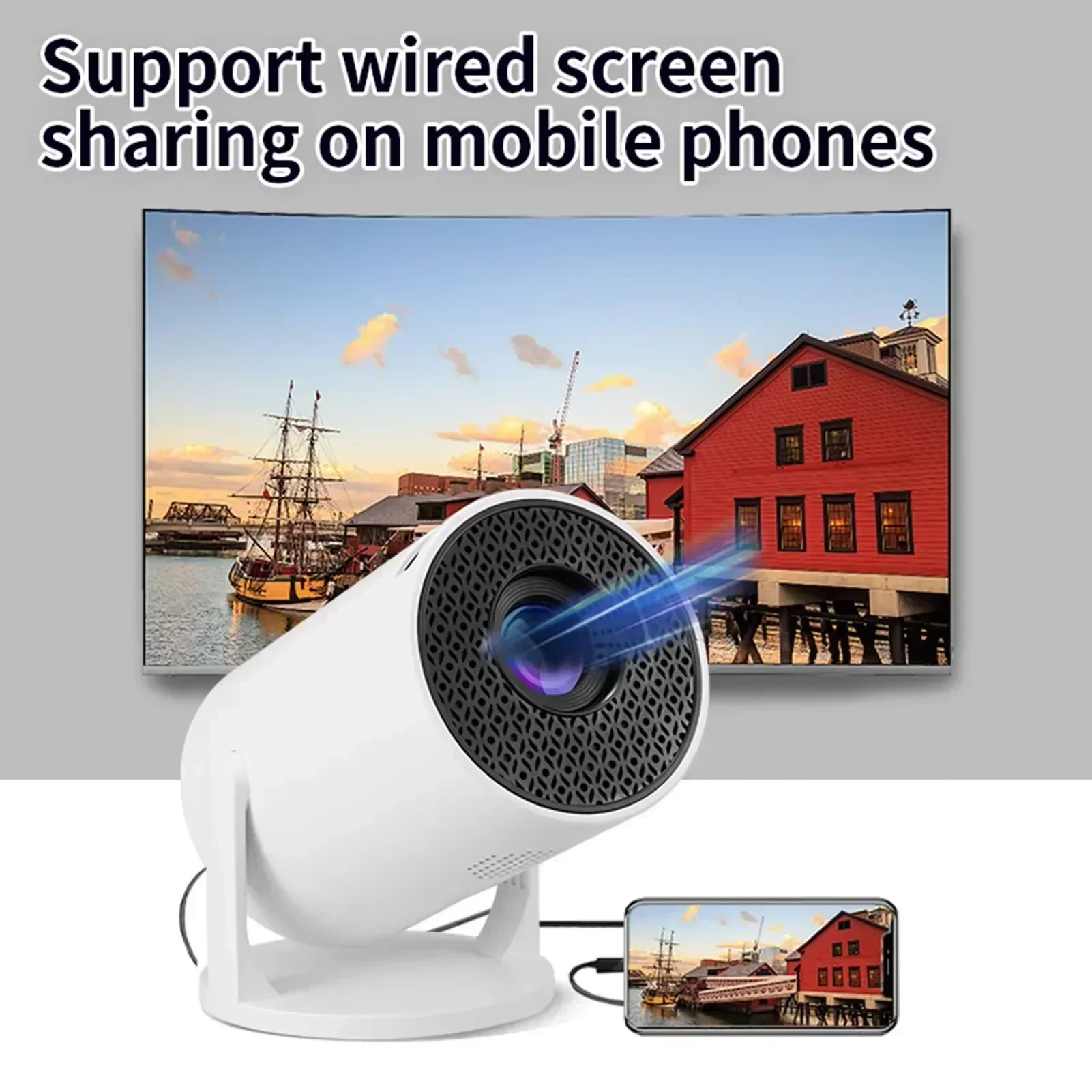 Nouveau mini projecteur HY300  - Home Cinema Mini avis et prix